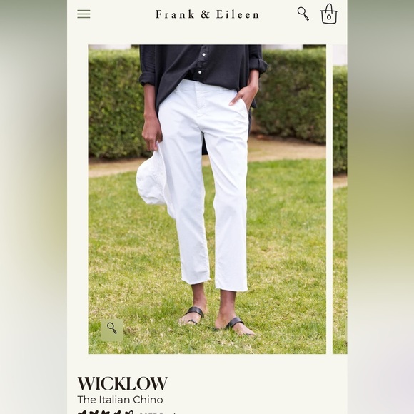 Frank & Eileen Chino. Size 2. Excellent Condition.